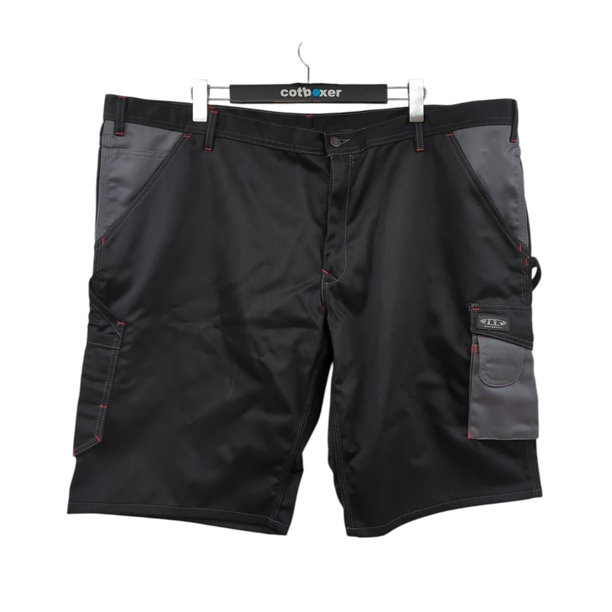J.A.K. Serie 9210 Shorts Schwarz/Grau  Baumwolle Größe 70 (50)