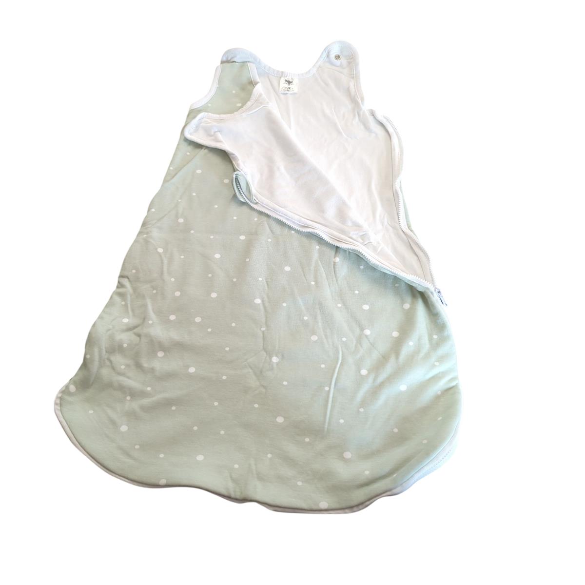 Sweety Fox Baby Sommerschlafsack 1 TOG Bio-Baumwolle Grün 70 cm 0–6 Monate