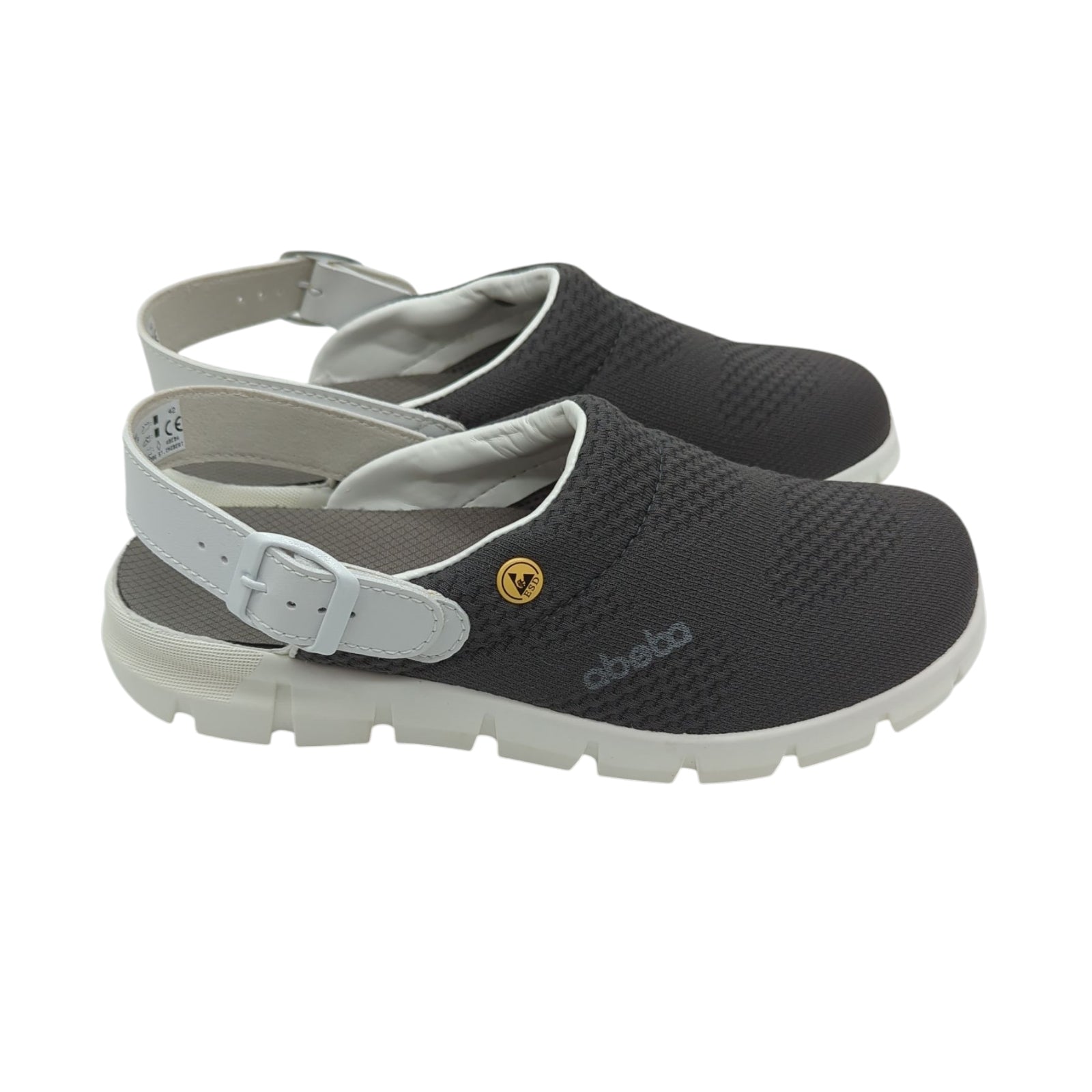 ABEBA Dynamic 37328 ESD Clogs OB A E FO SRC Gr. 42 Anthrazit