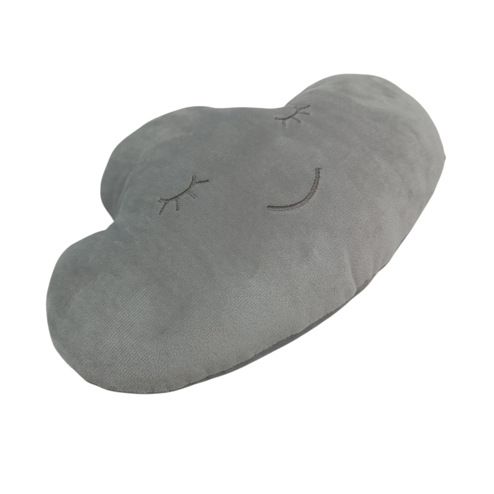 Roba Kuschelkissen in Wolkenform Unisex  Grau