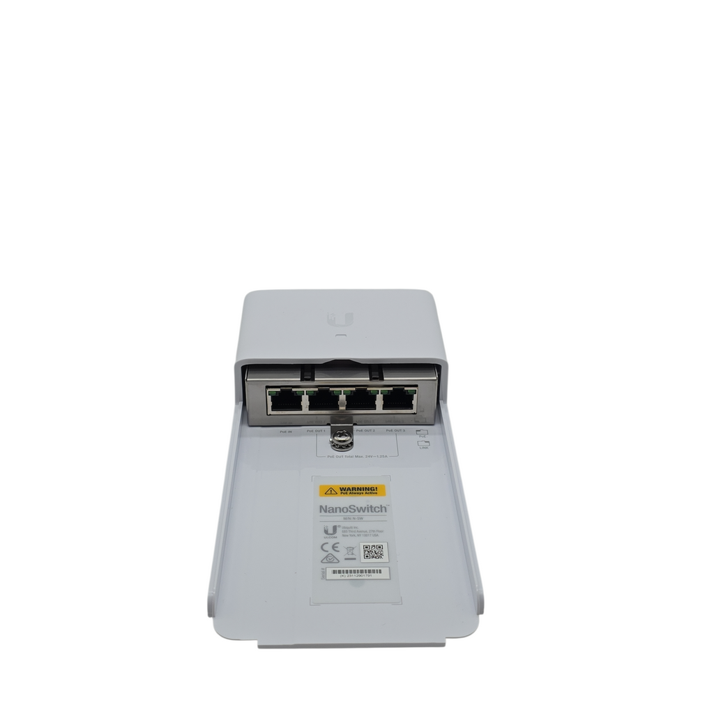 Ubiquiti NanoSwitch Gigabit Ethernet PoE Switch 10/100/1000 Stromversorgung