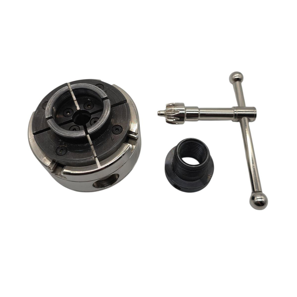 VEVOR 4-Backen Drehfutter 95 mm selbstzentrierend mit 4 Stahlbacken