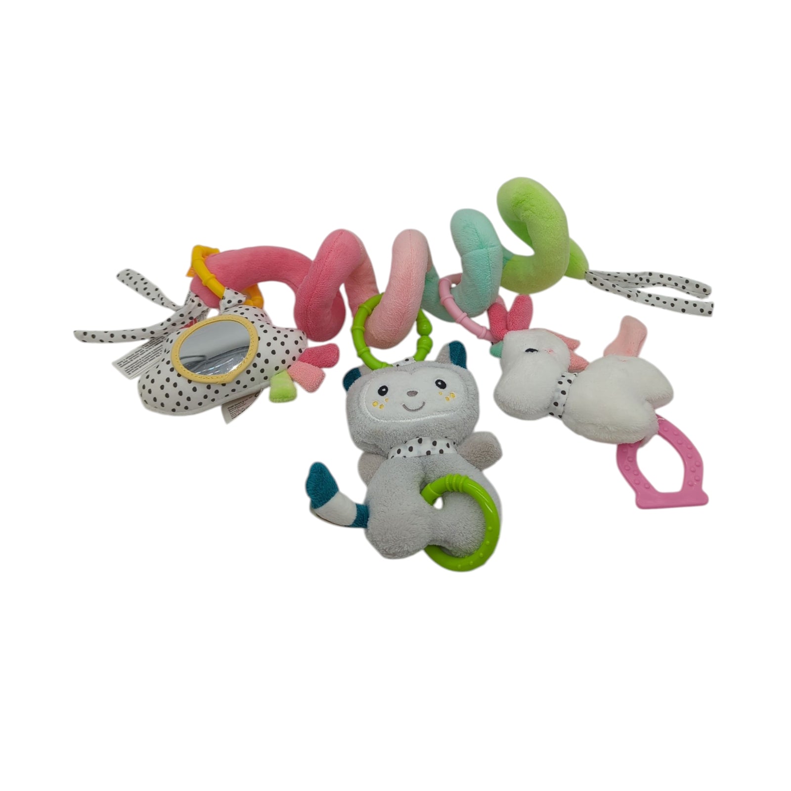 Fehn Aktivitätsspirale Aiko & Yuki Spielzeug für Kinderwagen