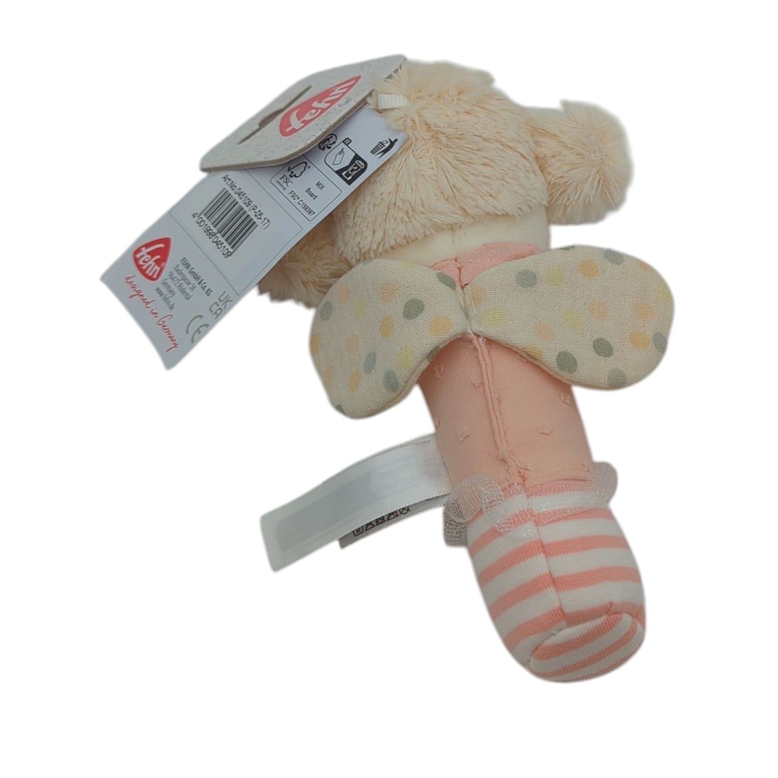 Fehn Rassel-Stab Fee Rassel aus weichem Stoff
