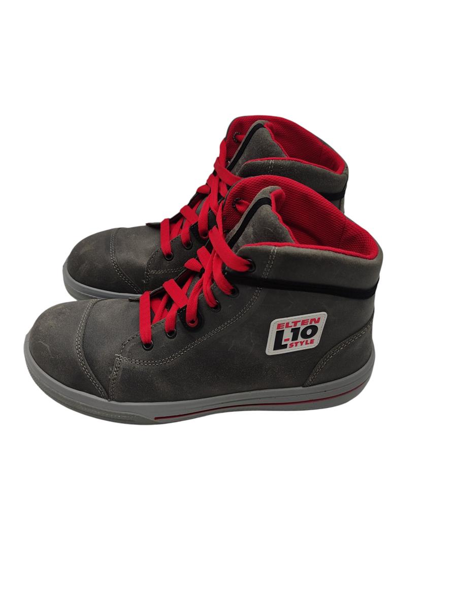 ELTEN Vintage Mid ESD S3 Sicherheitsschuhe Unisex Gr. 42 Grau
