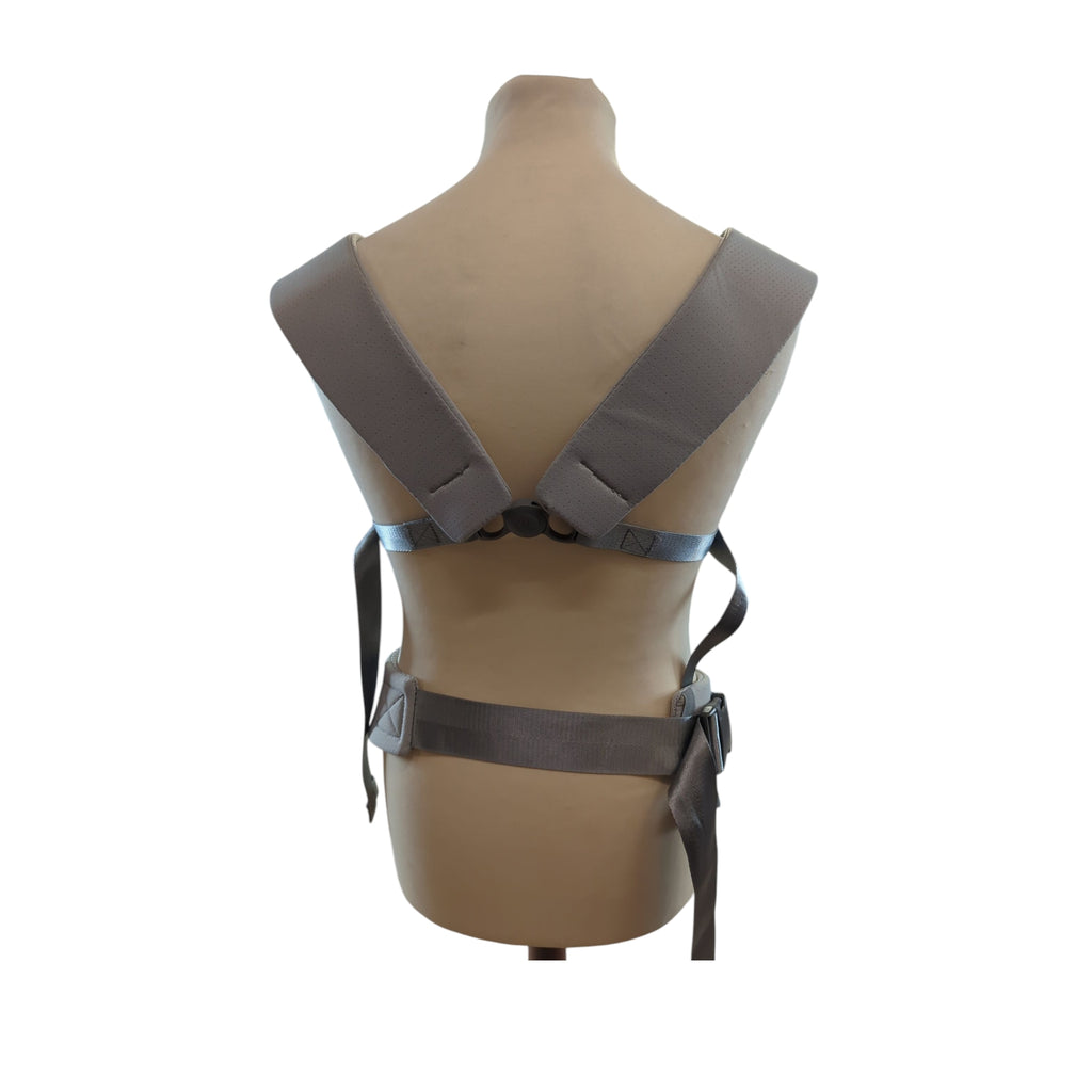 Vrbabies Känguru Rucksack Neugeborene ab Geburt grau