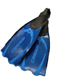 Cressi Pluma Flossenset mit Tasche Gr. 37/38 Blau Hellblau