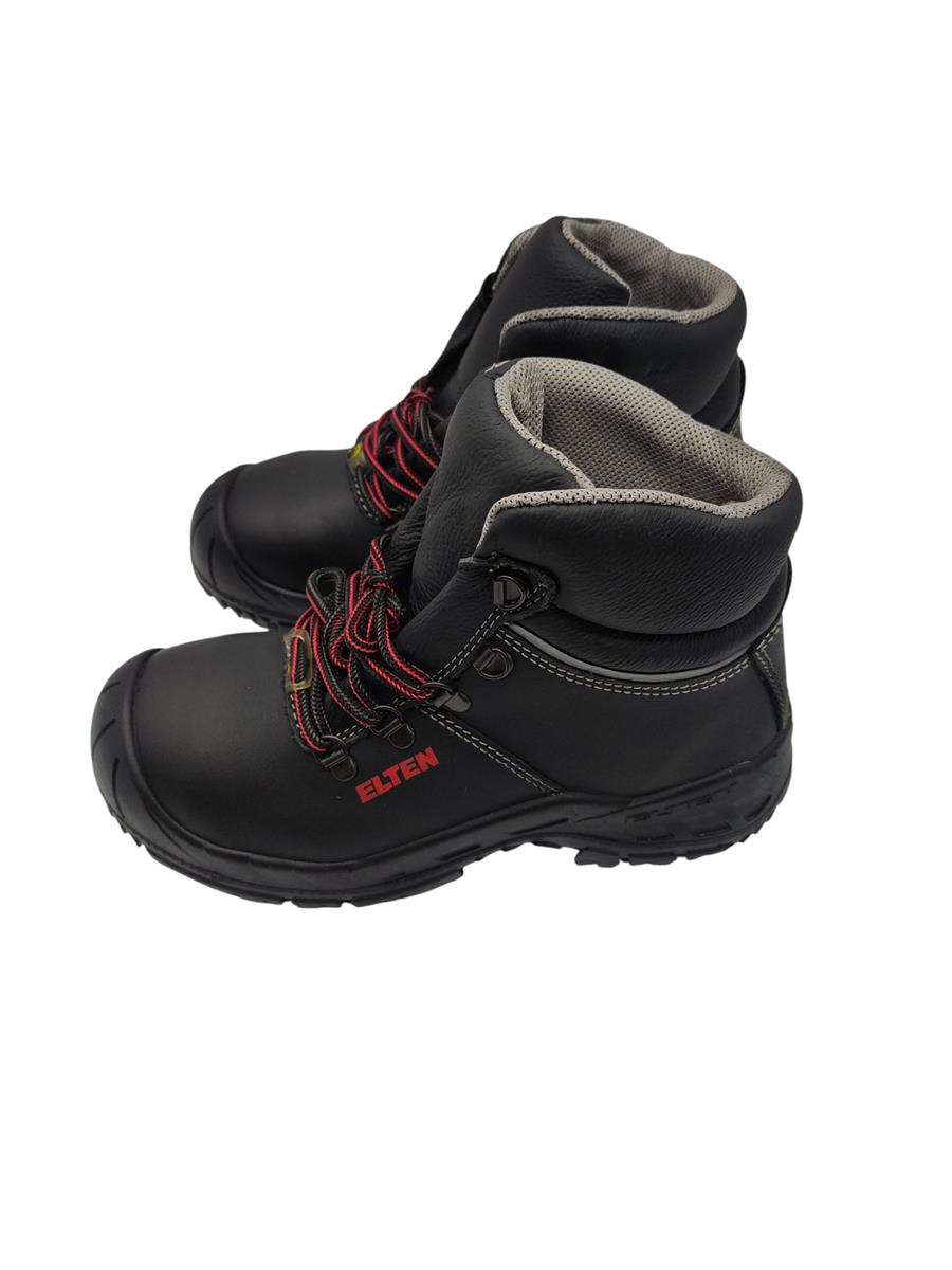 ELTEN RENZO XXW Mid ESD S3 Sicherheitsschuhe Leder Schwarz Größe 38