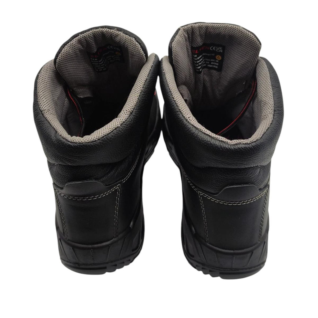 Elten Renzo XXW Mid ESD S3 Sicherheitsschuhe Herren Schwarz Größe 47