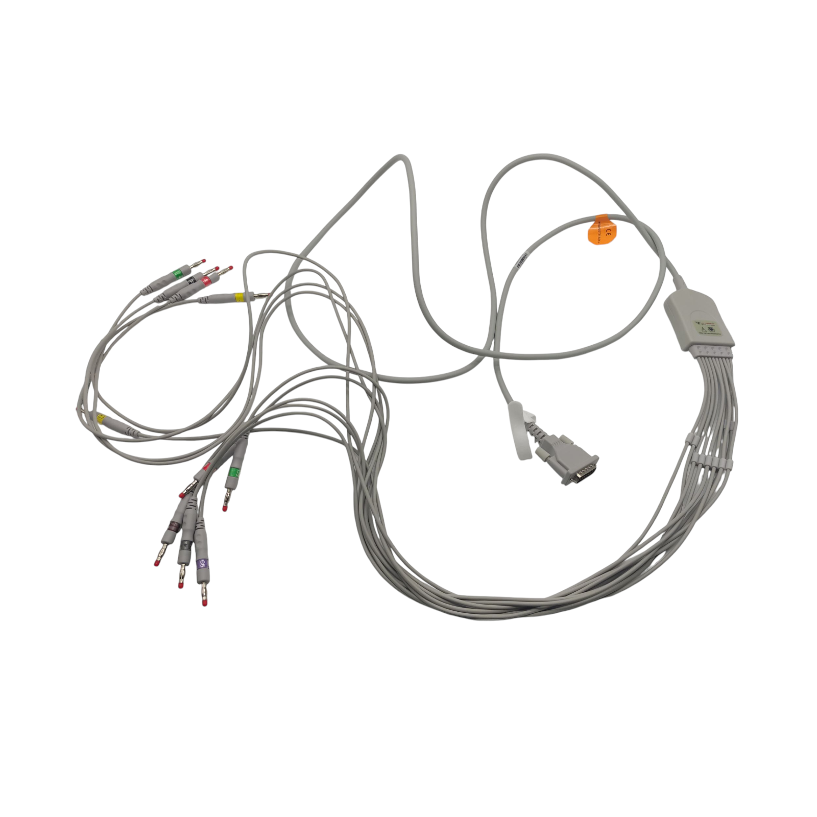 Gima EKG-Kabel 10 Ableitungen Ersatzteil Weiß