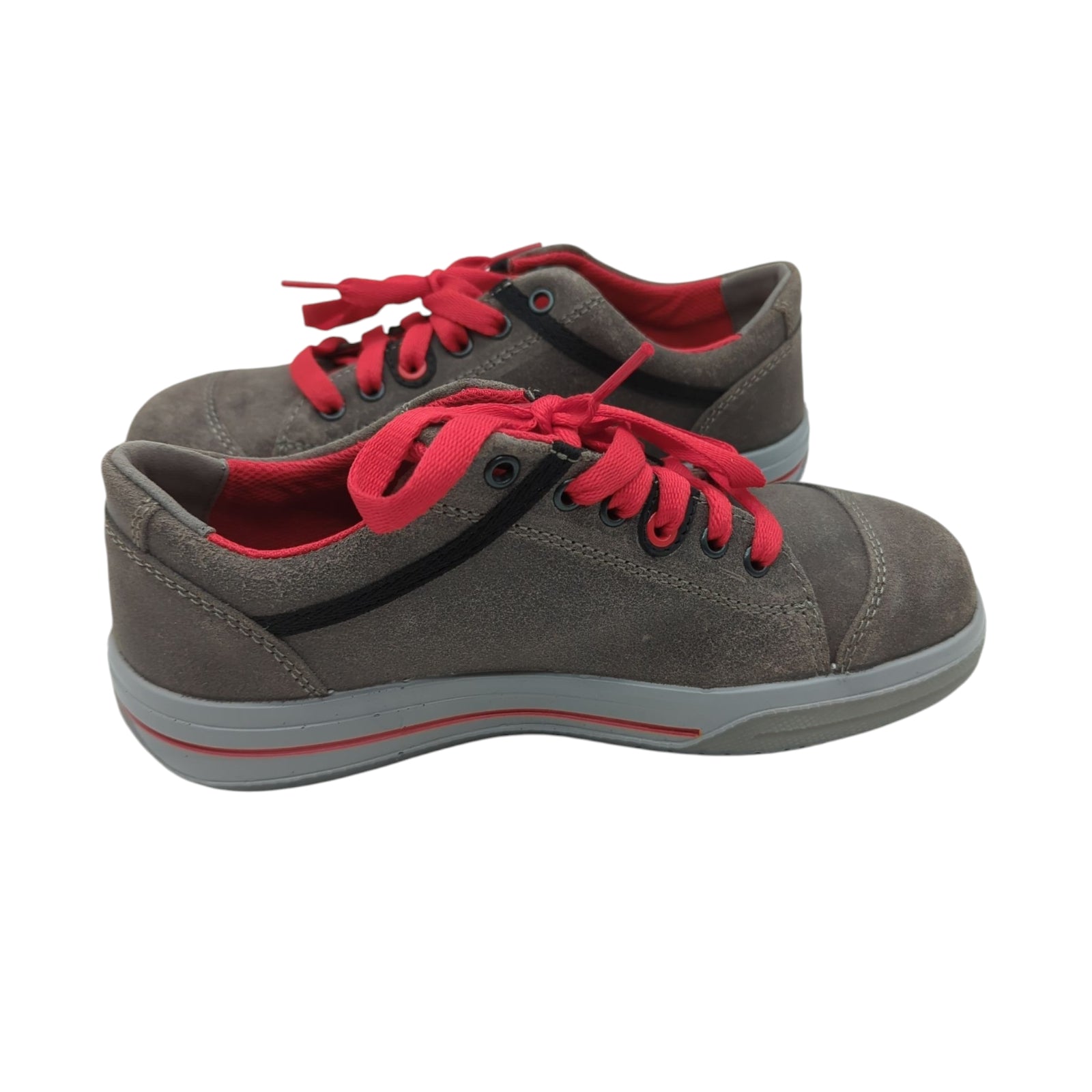 ELTEN VINTAGE Low ESD S3 Sicherheitsschuhe Leder Stahlkappe Grau 37
