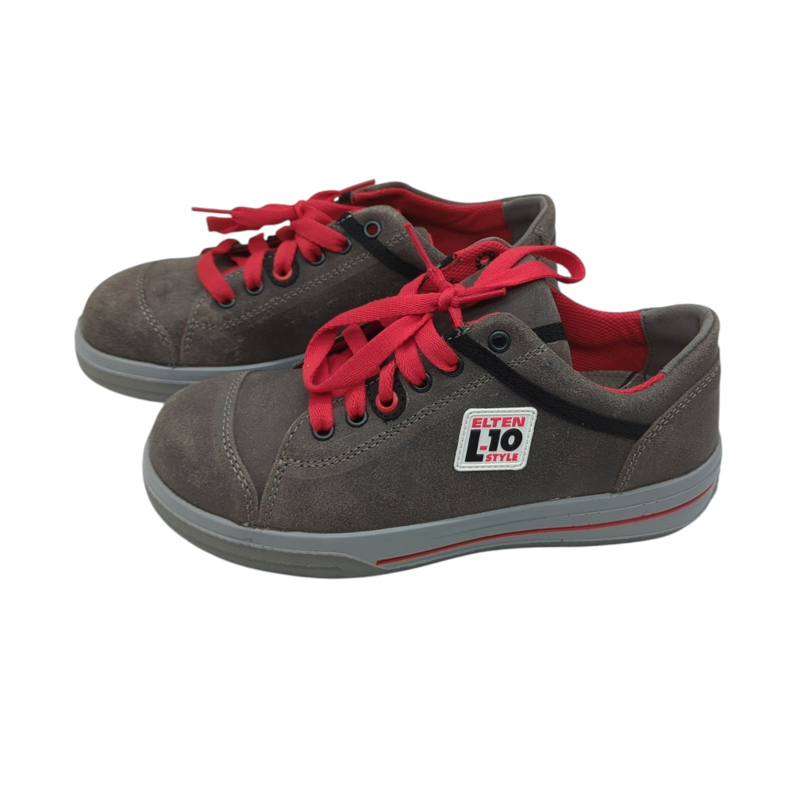 ELTEN VINTAGE Low ESD S3 Sicherheitsschuhe Leder Stahlkappe Grau 37
