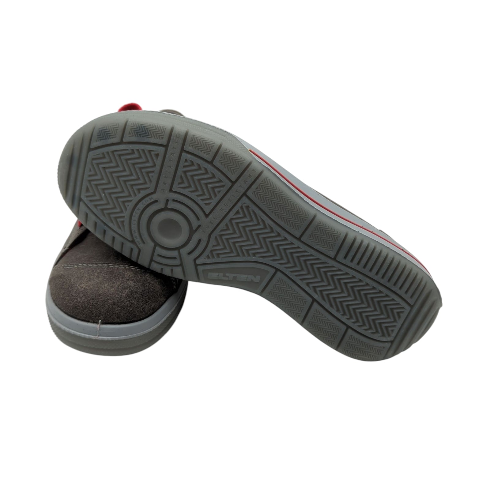 ELTEN VINTAGE Low ESD S3 Sicherheitsschuhe Leder Stahlkappe Grau 37