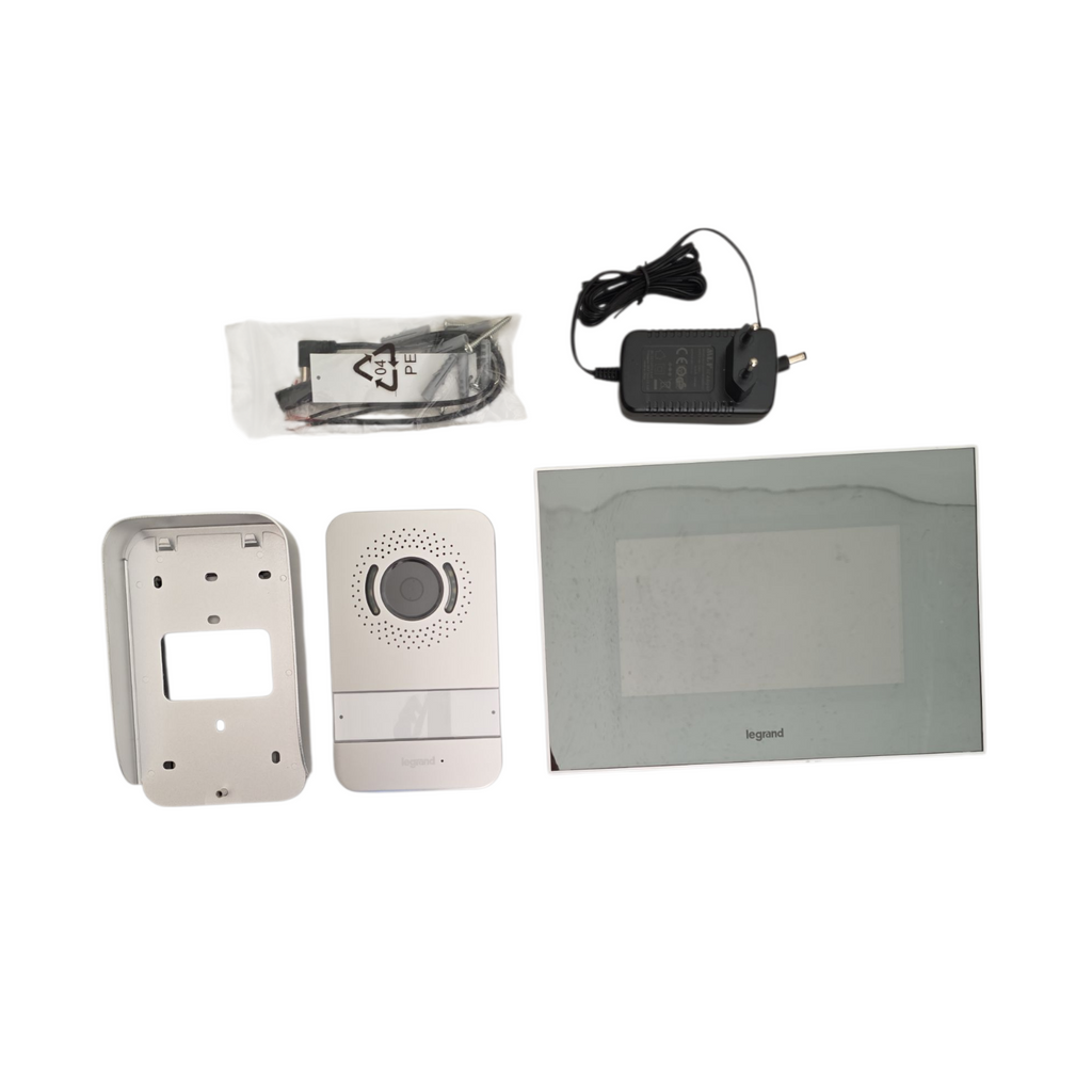 Legrand Easy Kit Netzwerk-Türsprechanlagen-Set Komplettset mit Kamera