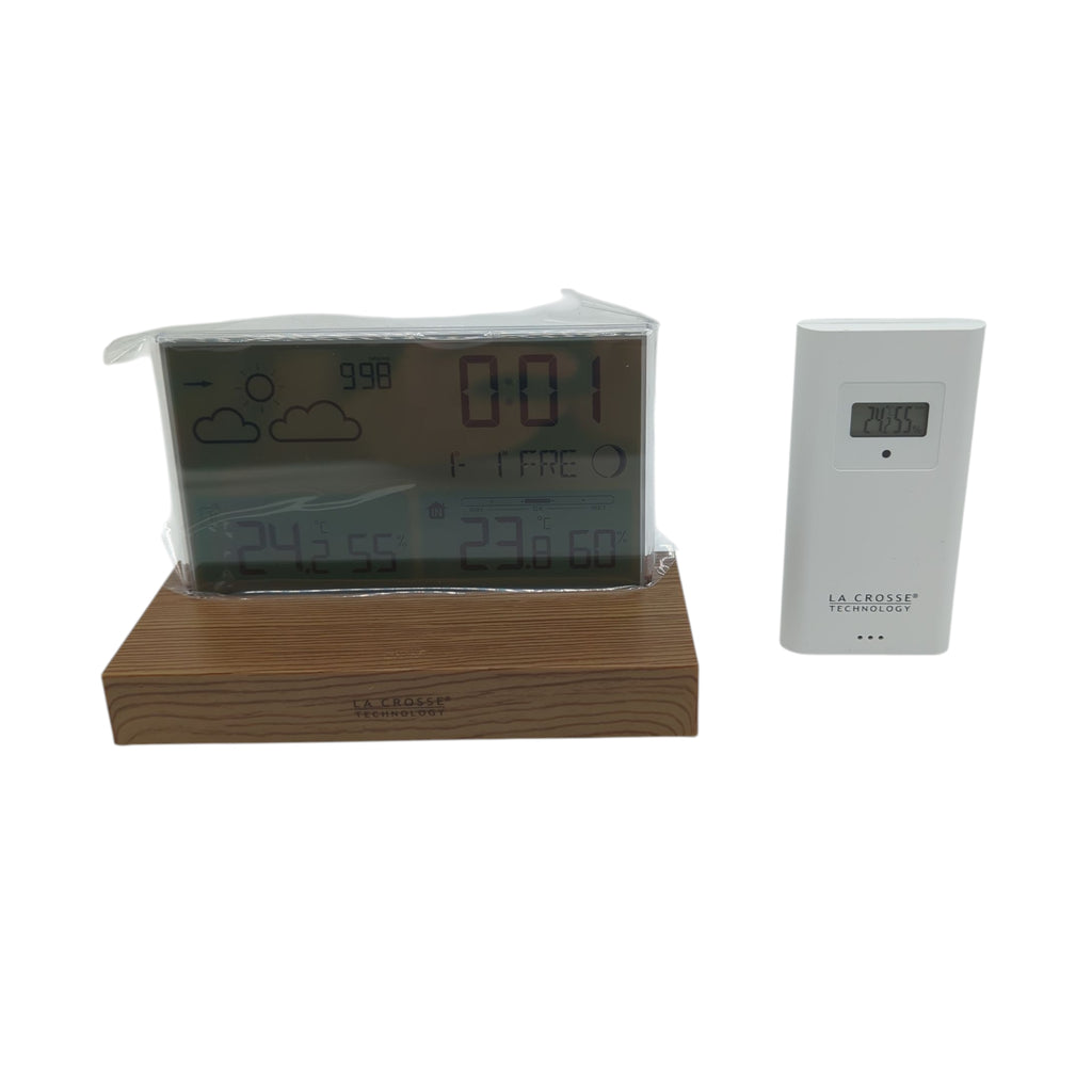 La Crosse WS6207 Wetterstation Modern Temperaturanzeige Raumklima