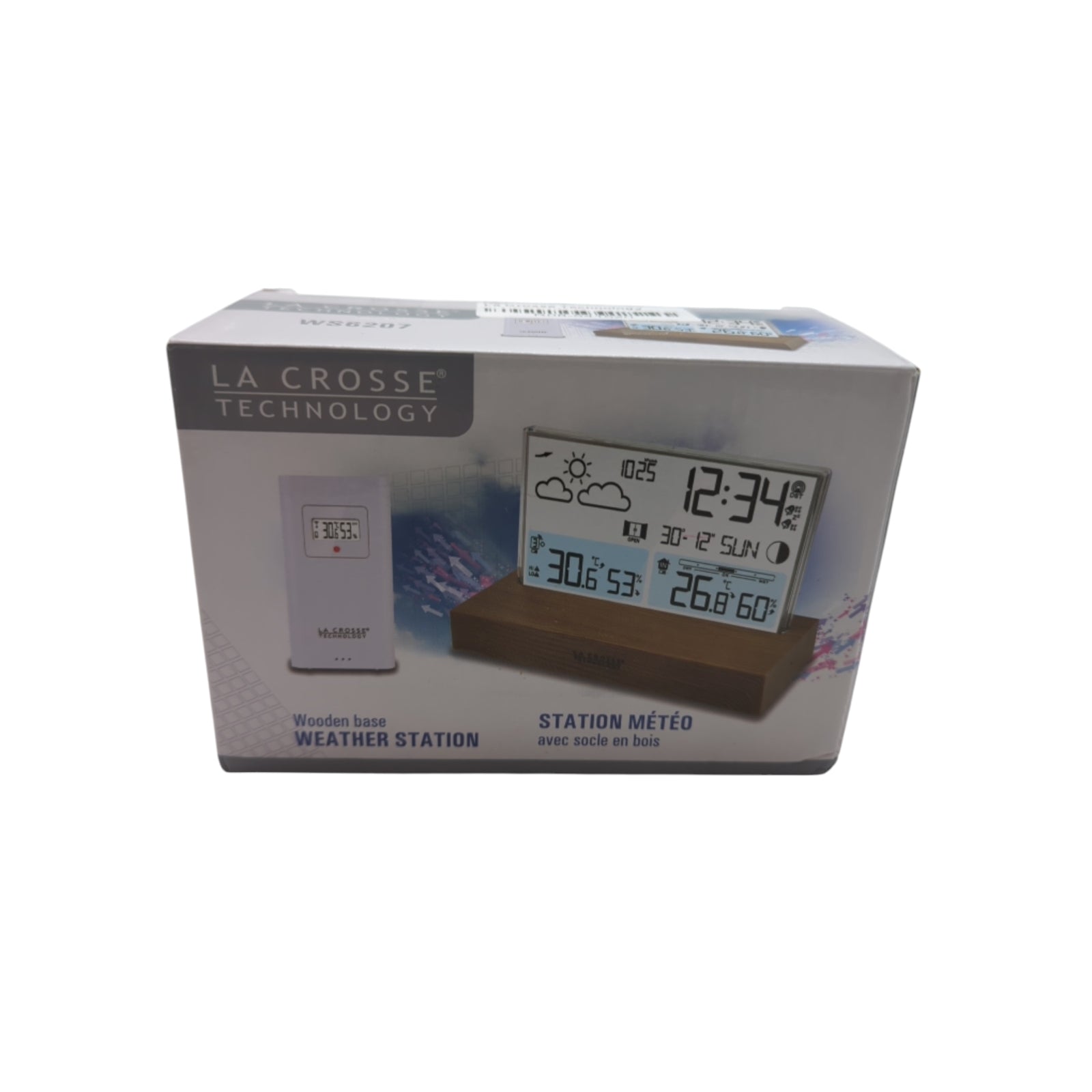 La Crosse WS6207 Wetterstation Modern Temperaturanzeige Raumklima