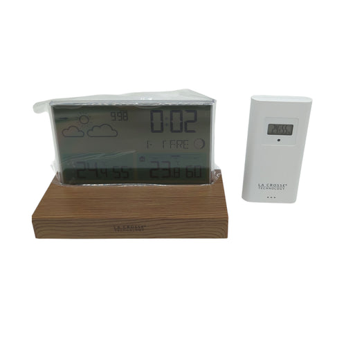 La Crosse WS6207 Weather Station Modern Temperature Display Indoor Climate
