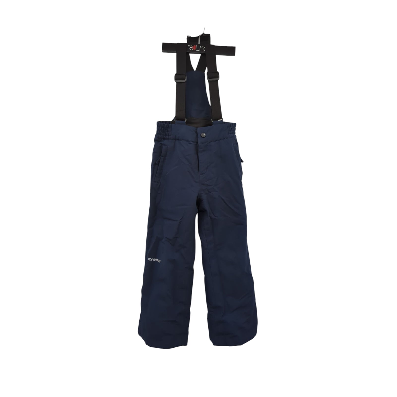 Ziener ABOL Ski Pants Kids Snow Pants with Suspenders Size 116