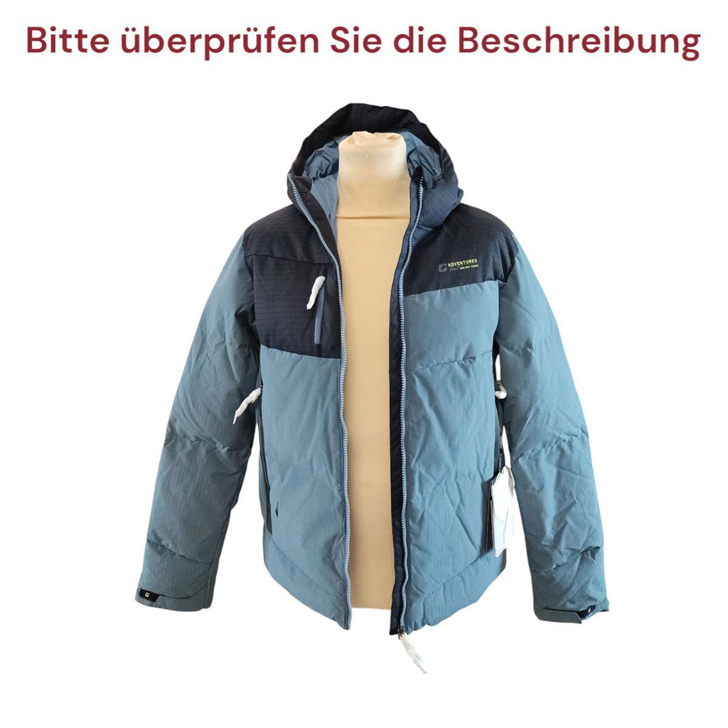 Killtec KOW Quilted Jacket Boys Winter Jacket Hood Blue-Grey Size 176