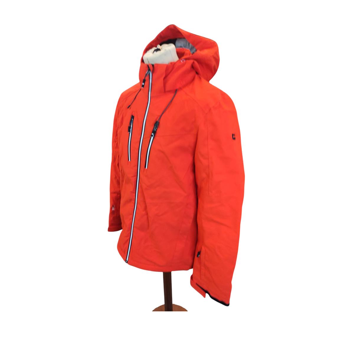 Killtec Men's Ski Jacket Hood Dark Orange Size S