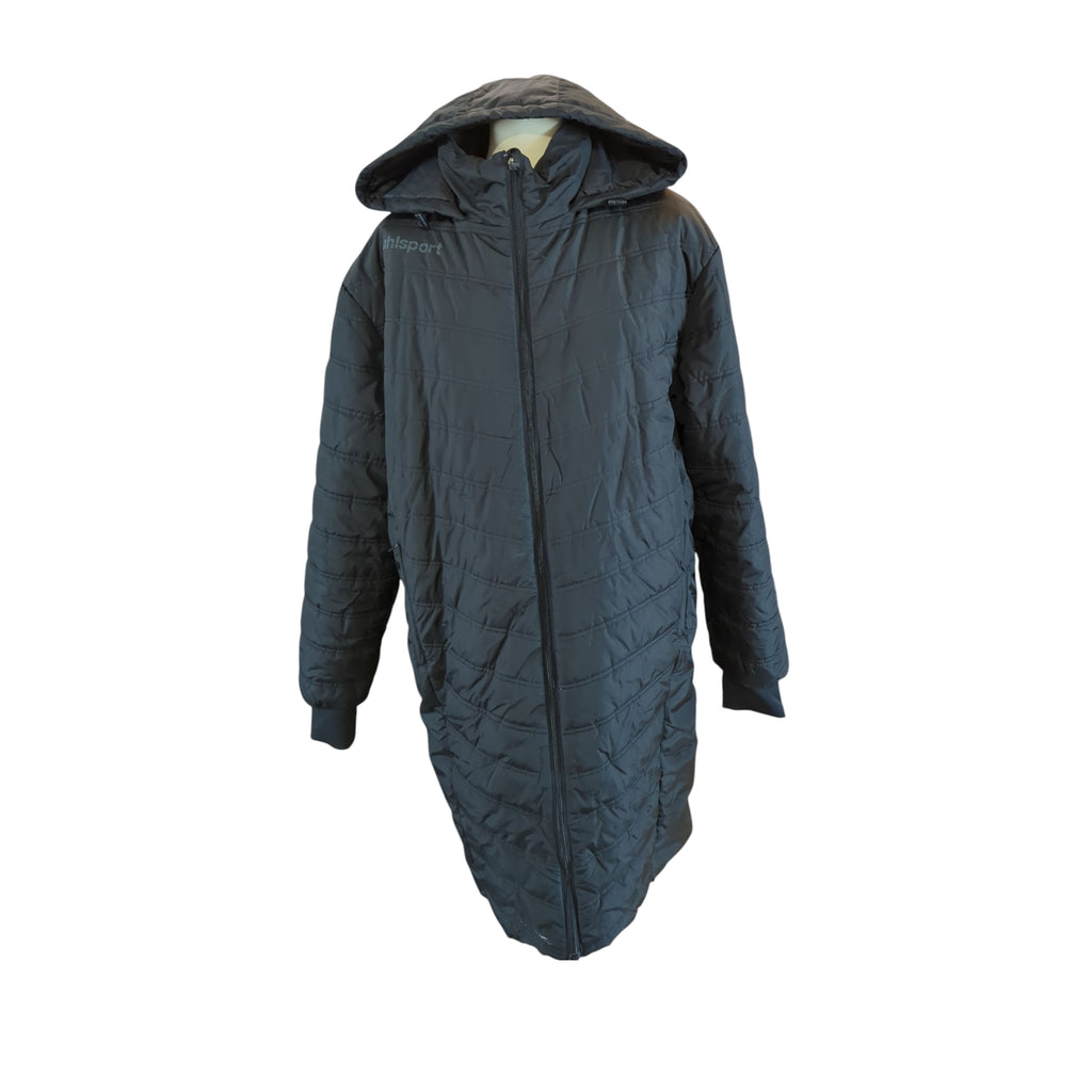 uhlsport Men's Softshell Jacket Essential Winter Bench Jacket Black/Anthra XL