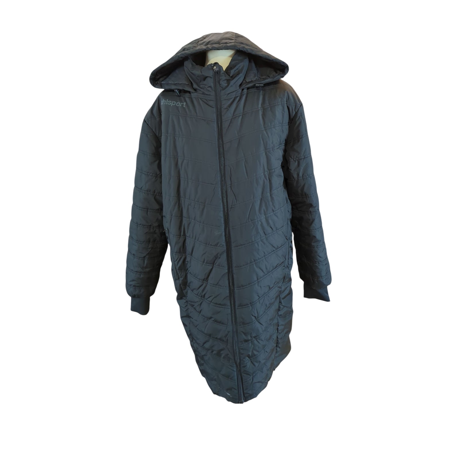 uhlsport Men's Softshell Jacket Essential Winter Bench Jacket Black/Anthra XL