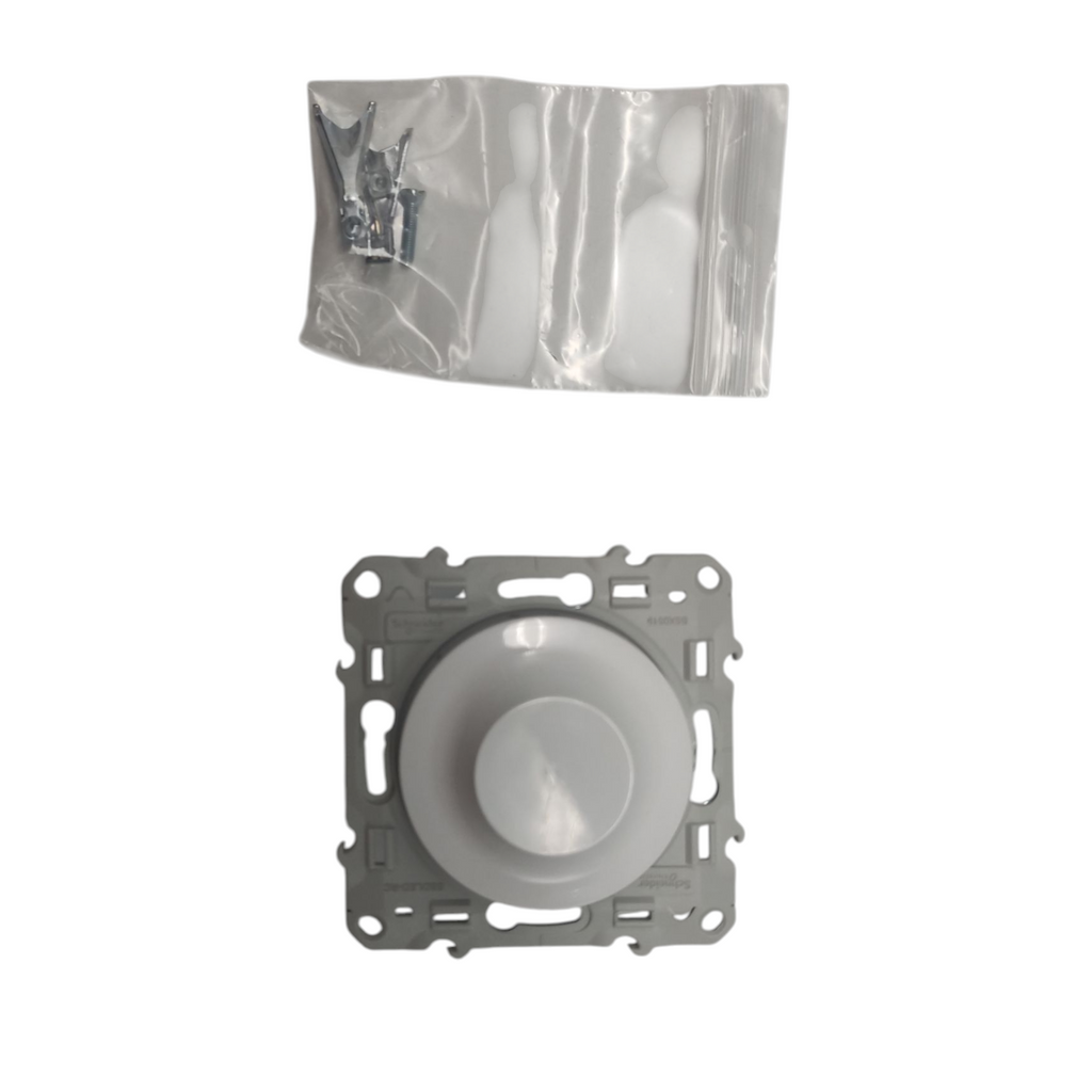 Schneider Electric Odace Dimmer 2/3 Drähte 3–100 W LED weiß