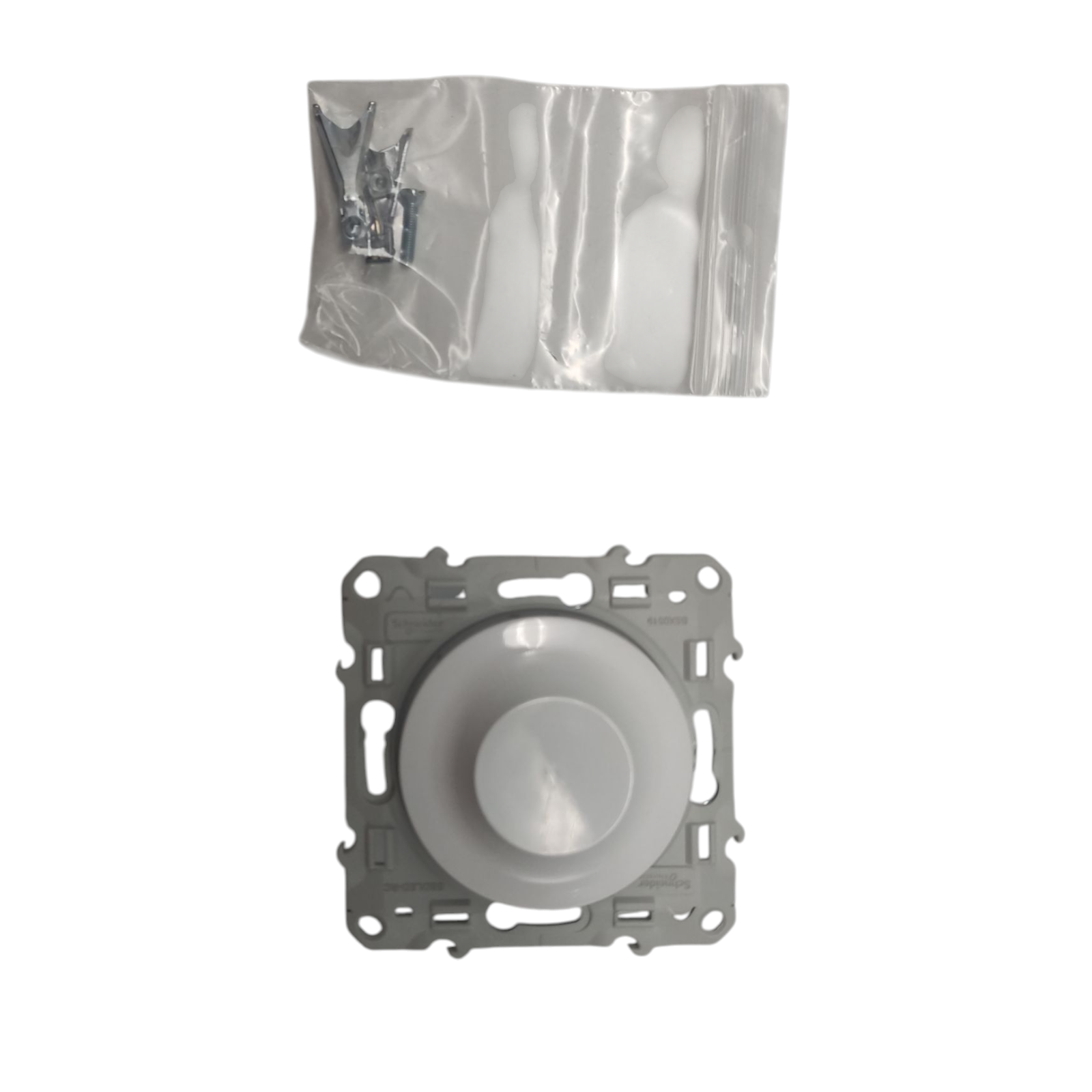 Schneider Electric Odace Dimmer 2/3 Drähte 3–100 W LED weiß