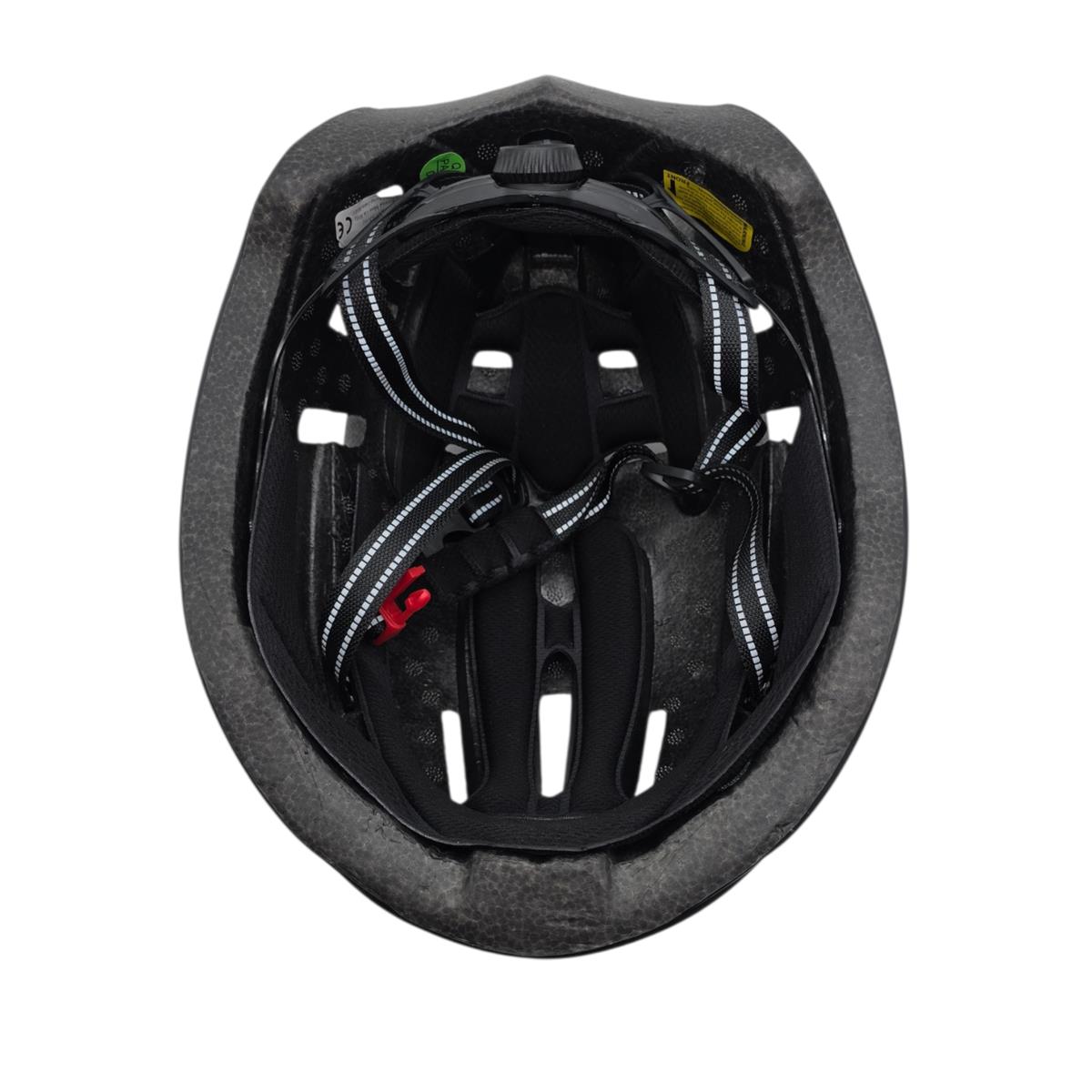 DIRIDERO MTB Fahrradhelm mit LED Licht 2 Visieren 57-62 Schwarz