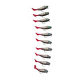 Topwater Popper Fishing Lure Soft Minnow 3D Eyes
