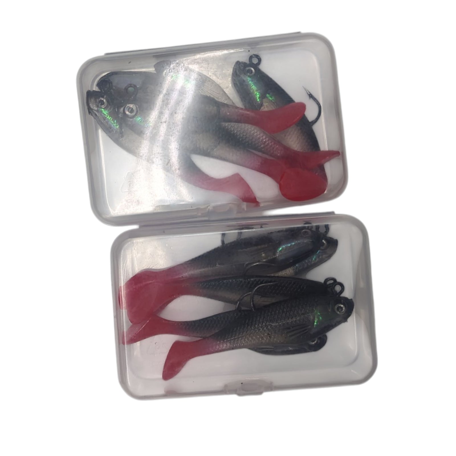 Topwater Popper Fishing Lure Soft Minnow 3D Eyes