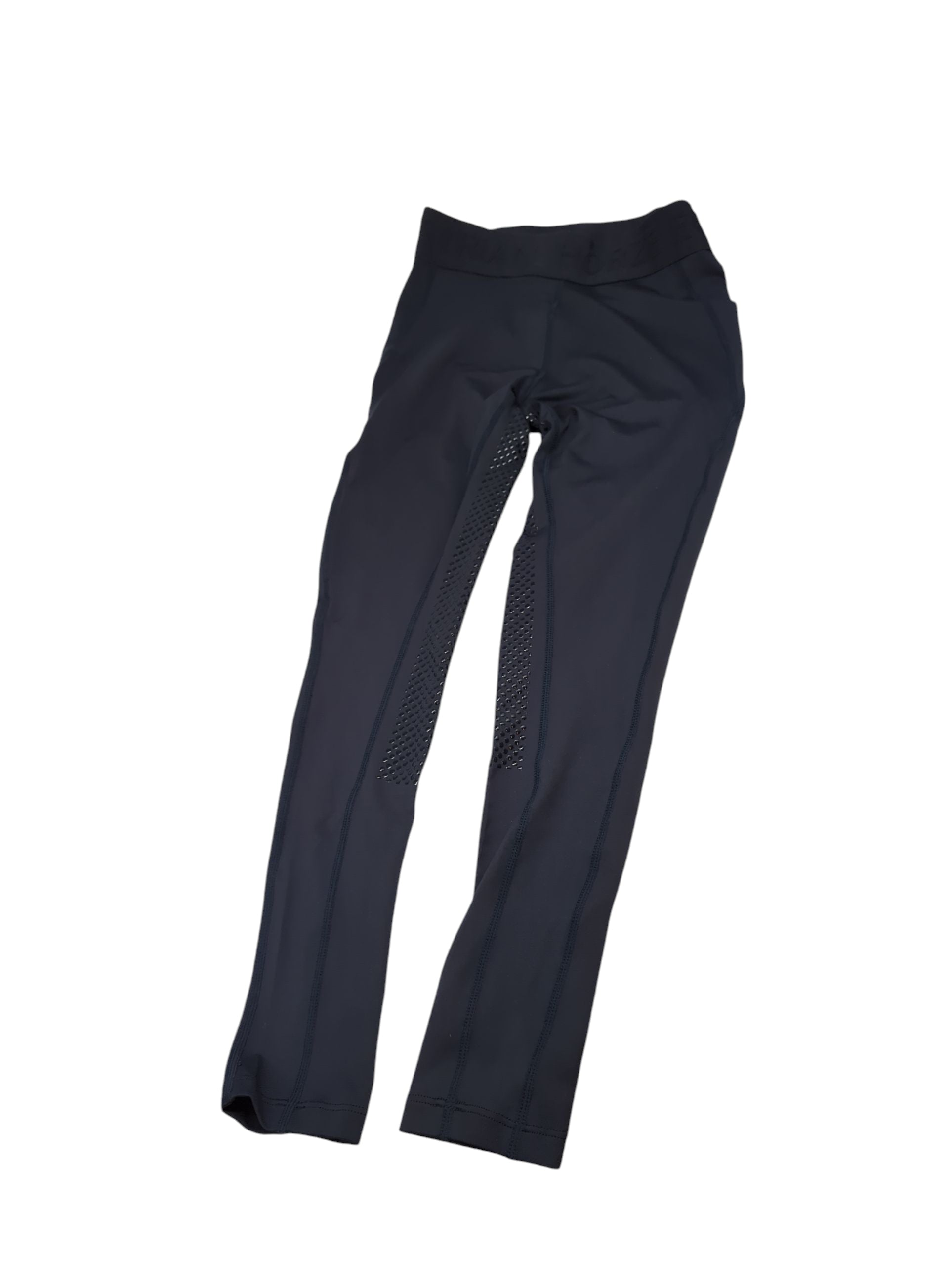 HORZE Madison Reitleggings Kinder Vollbesatz Blau Größe 130
