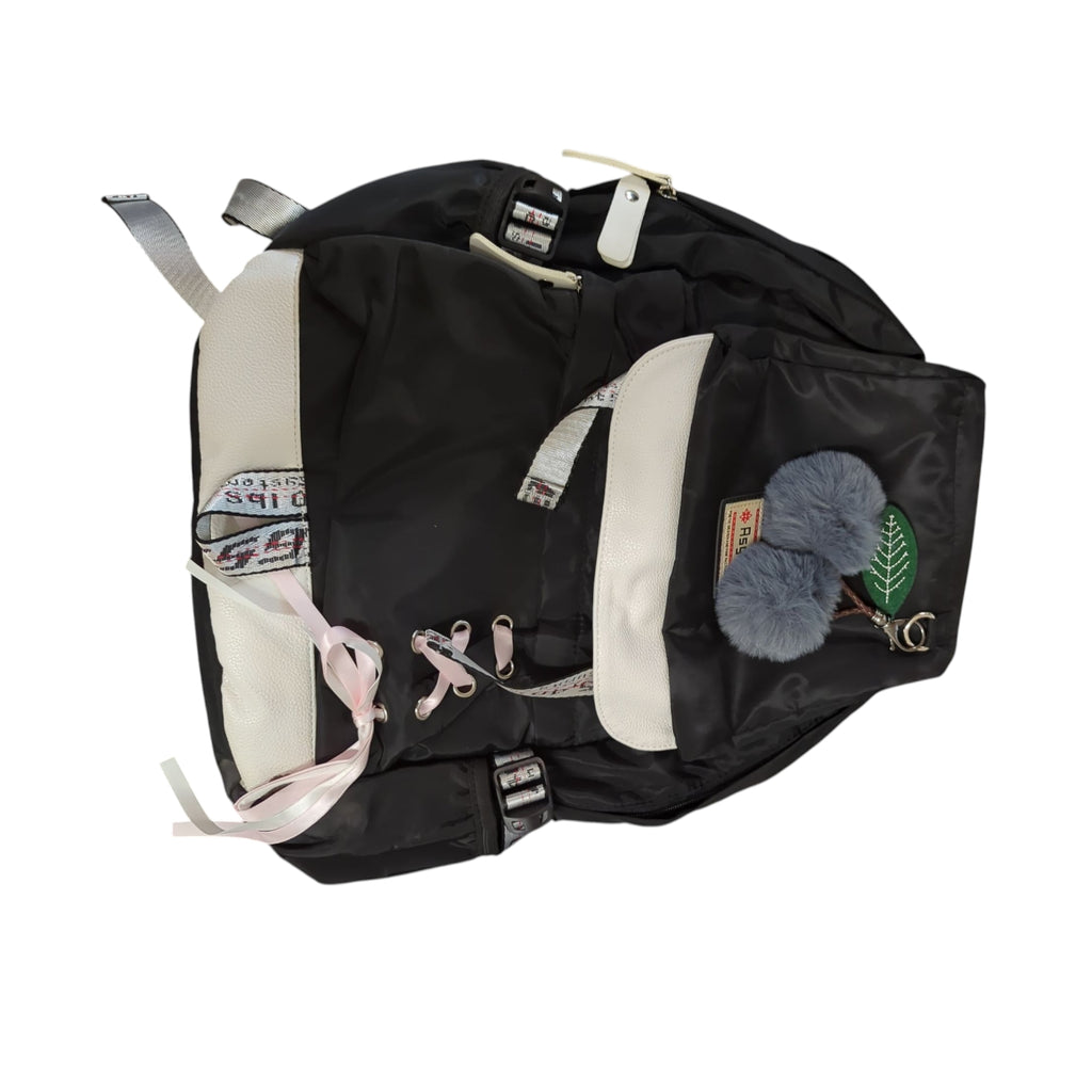 Asge Schulrucksack Mädchen Schulranzen ergonomisch Nylon wasserdicht