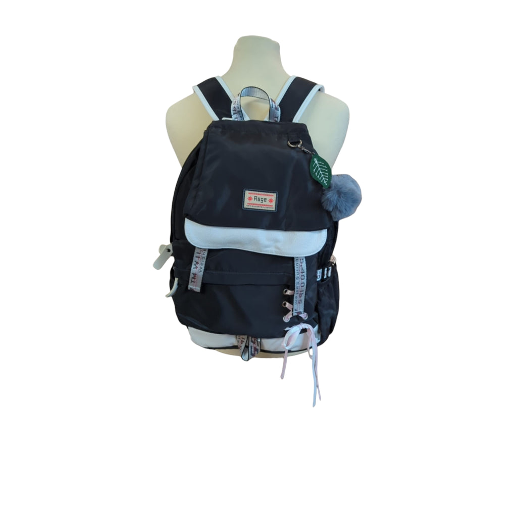 Asge Schulrucksack Mädchen Schulranzen ergonomisch Nylon wasserdicht