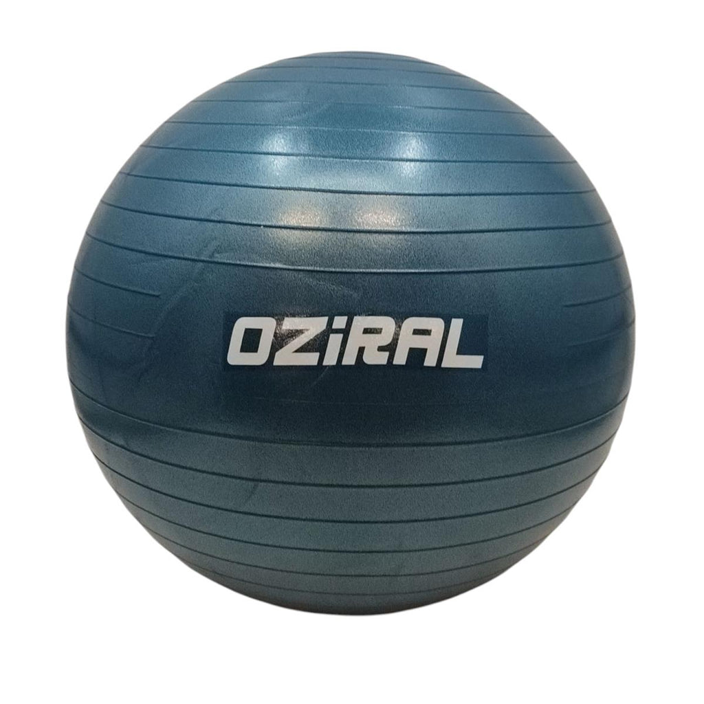 Oziral Gymnastikball 55 cm Anti-Burst mit Luftpumpe bis 250 kg