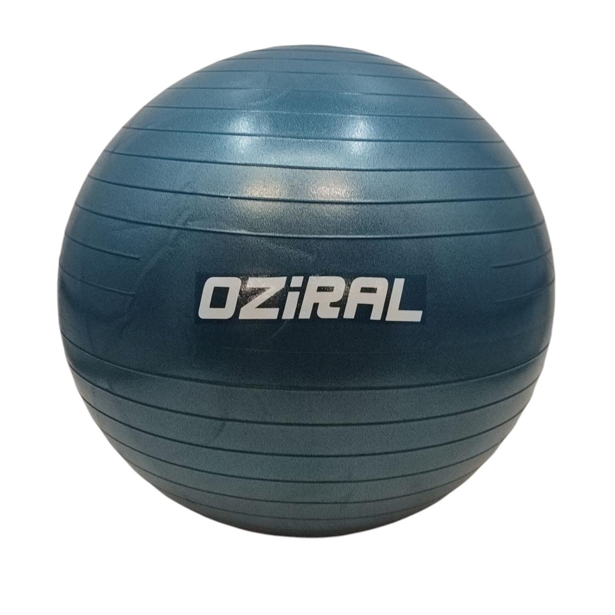 Oziral Gymnastikball 55 cm Anti-Burst mit Luftpumpe bis 250 kg