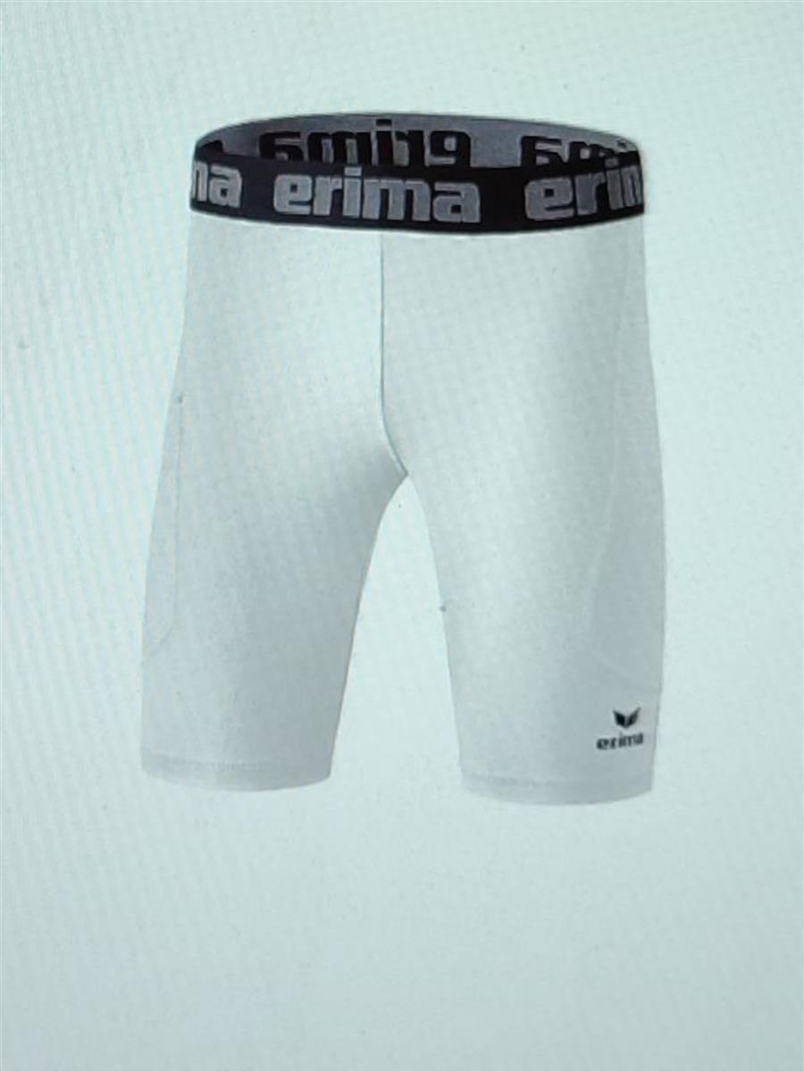 Erima Elemental Tight kurze Sporthose Erwachsene Weiß Größe XXL