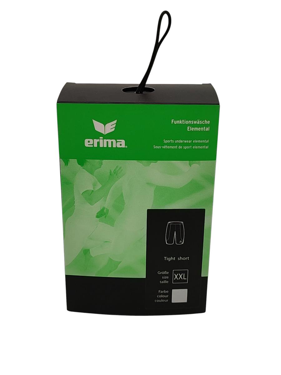 Erima Elemental Tight kurze Sporthose Erwachsene Weiß Größe XXL