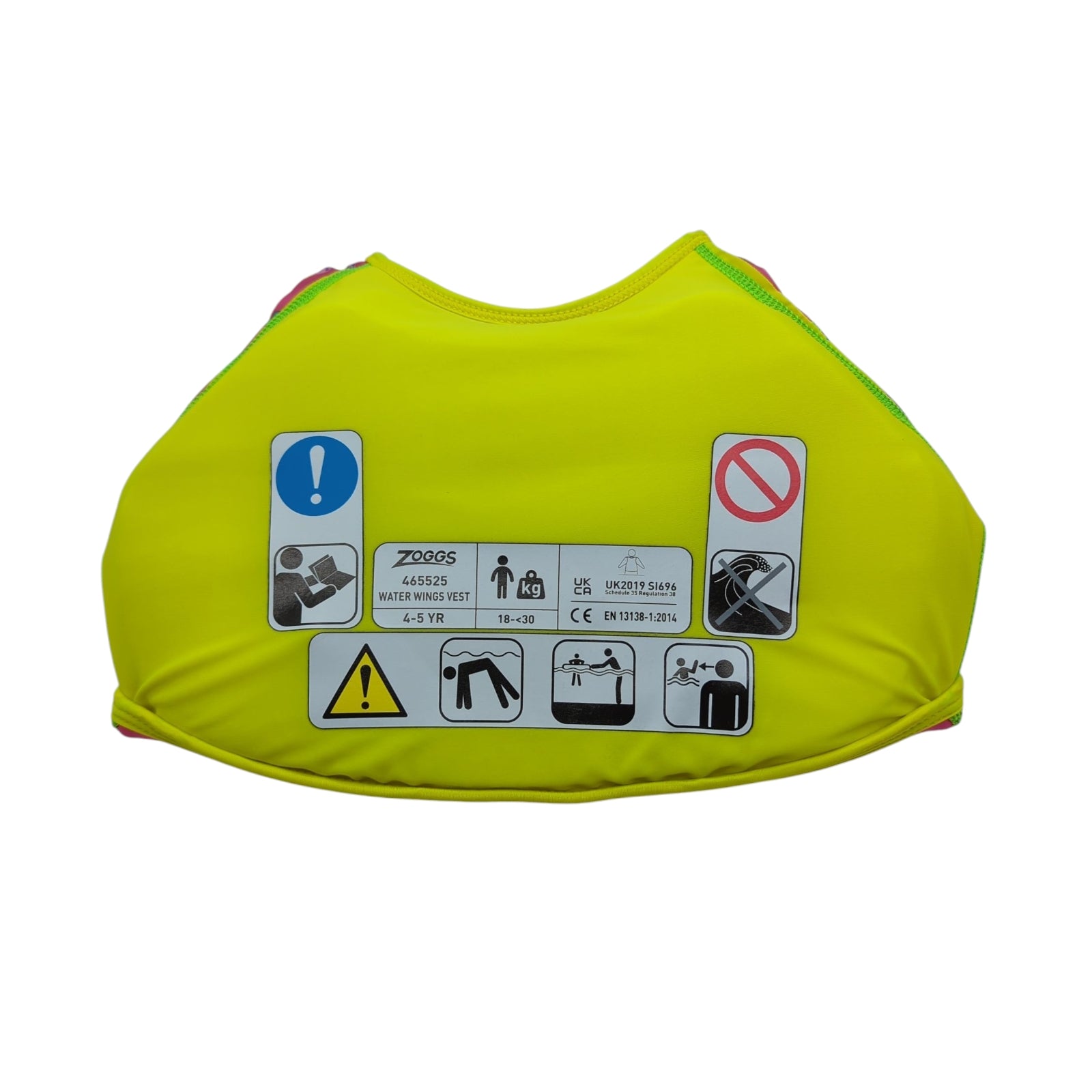 Kinderweste Sea Queen Schwimmflügel-Weste 4–6 Jahre 18–30 kg