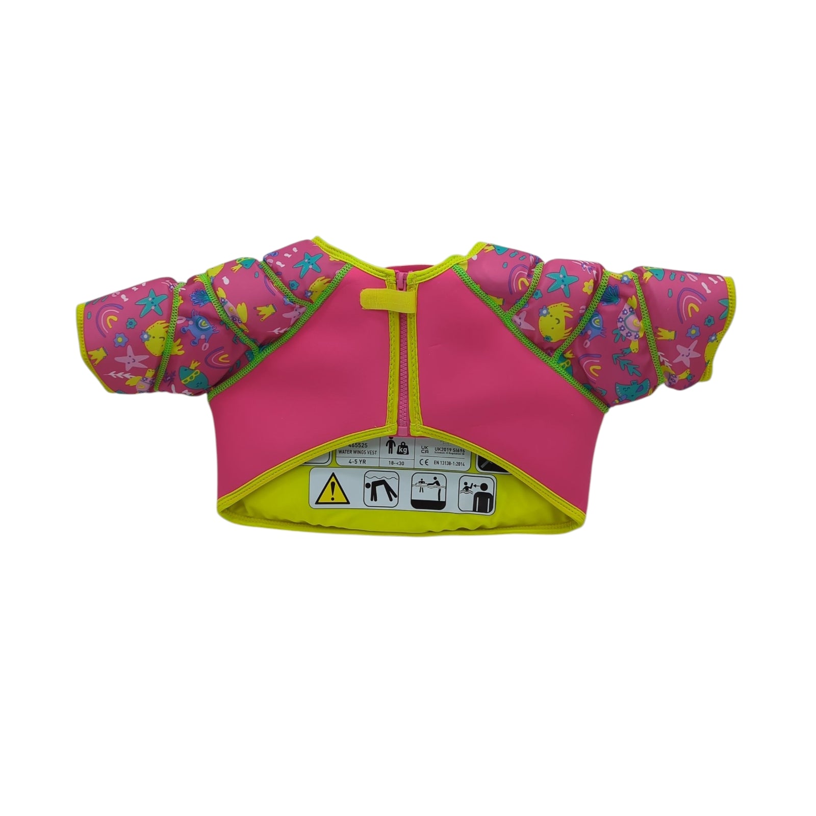 Kinderweste Sea Queen Schwimmflügel-Weste 4–6 Jahre 18–30 kg