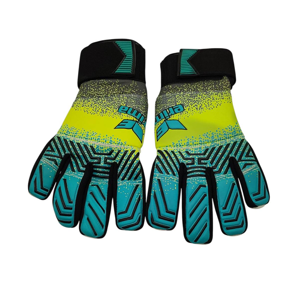 Erima Flex RD Robusto Torwarthandschuhe Erwachsene Petrol/Lime/Schwarz 8,5