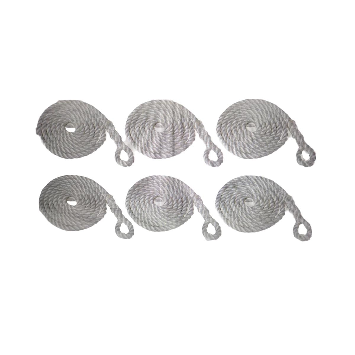 Savage Island Rope 8mm 1.5m 6 Pack Crane Boat Yacht