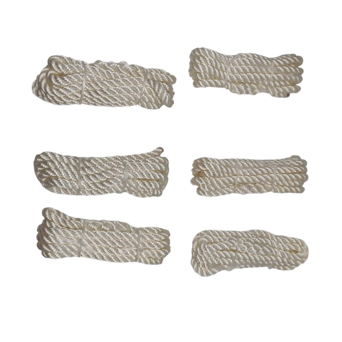 Savage Island Rope 8mm 1.5m 6 Pack Crane Boat Yacht