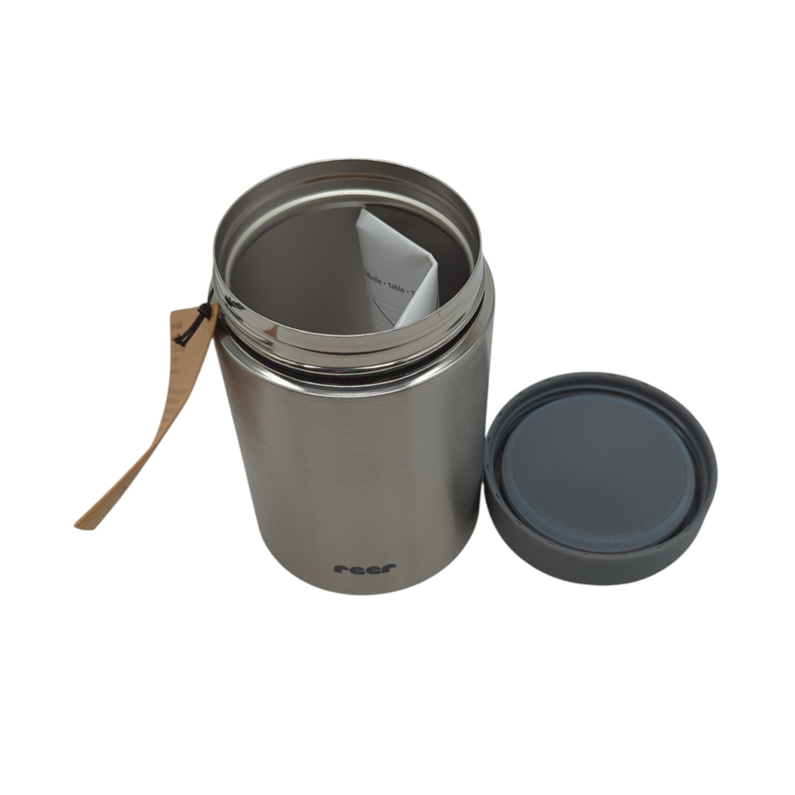 -cheap-Reer PURE Stainless Steel Food Jar for Baby Food 300 ml silver