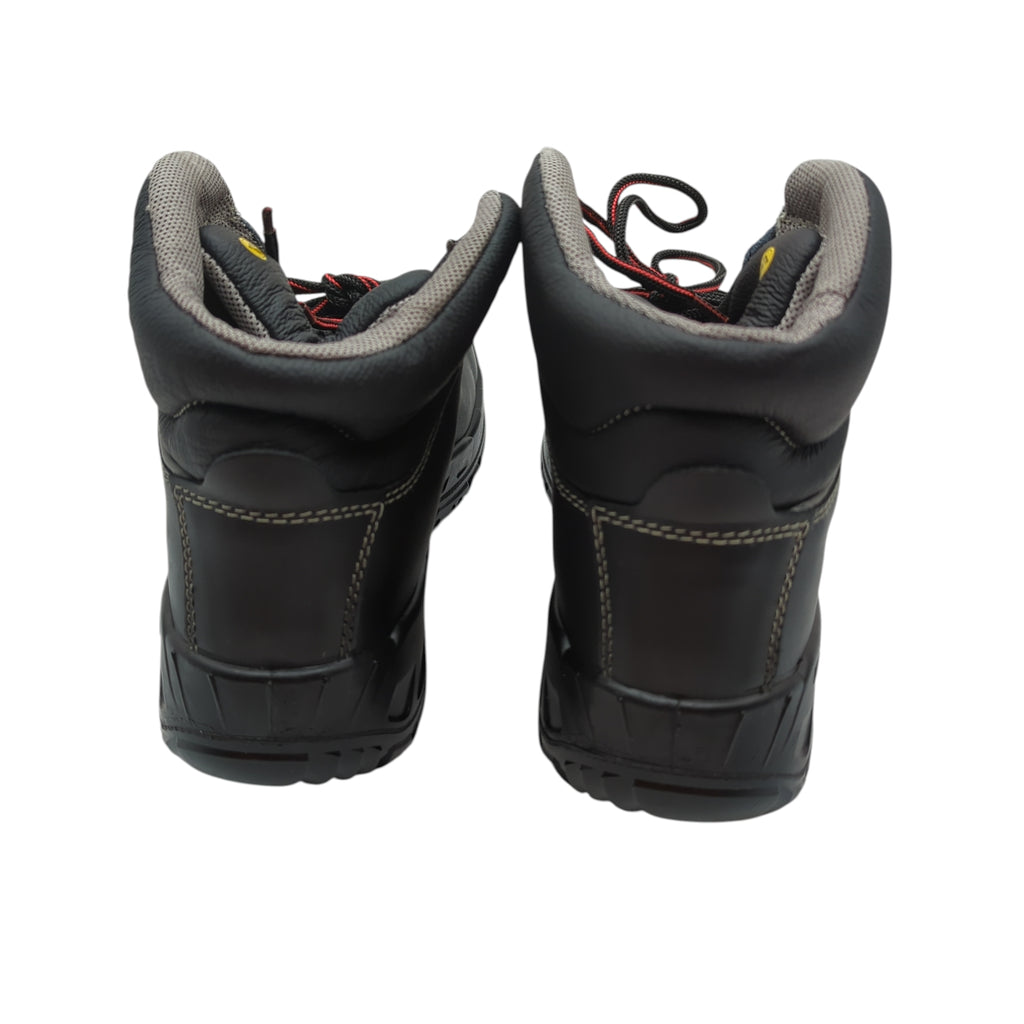 ELTEN RENZO XXW Mid ESD S3 Safety Boots Men Leather Black Size 44