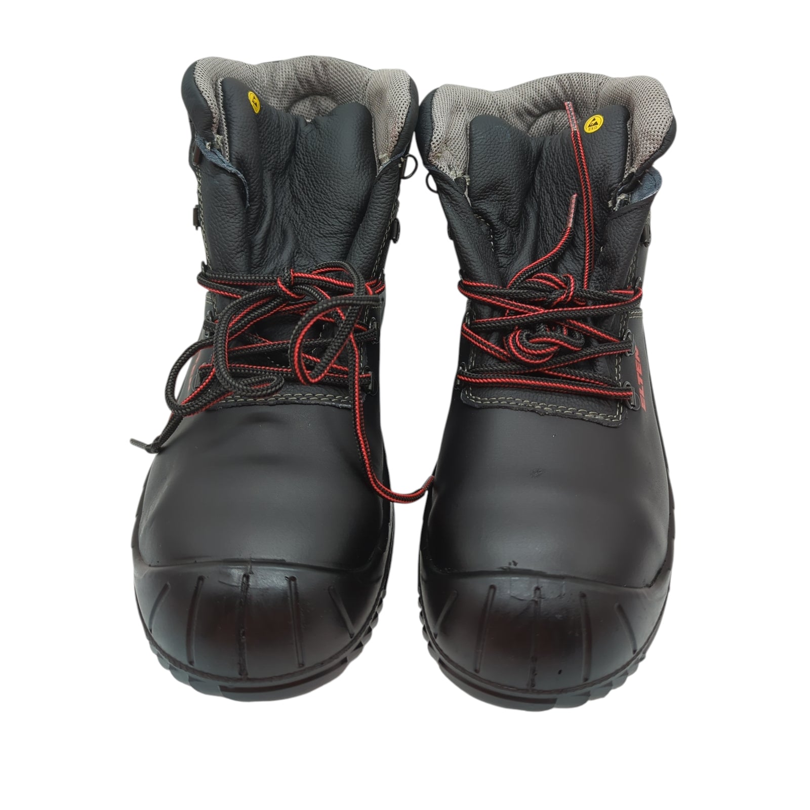 ELTEN RENZO XXW Mid ESD S3 Safety Boots Men Leather Black Size 44
