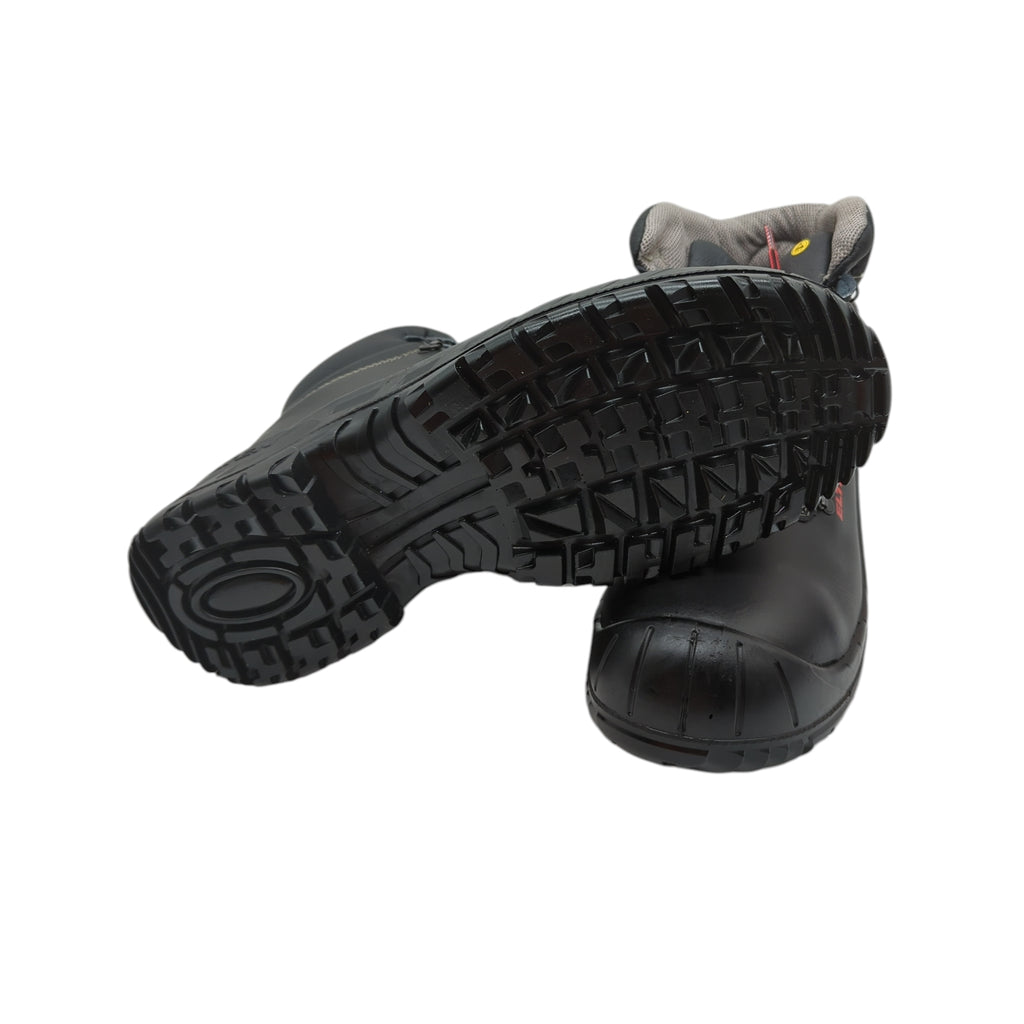 ELTEN RENZO XXW Mid ESD S3 Safety Boots Men Leather Black Size 44