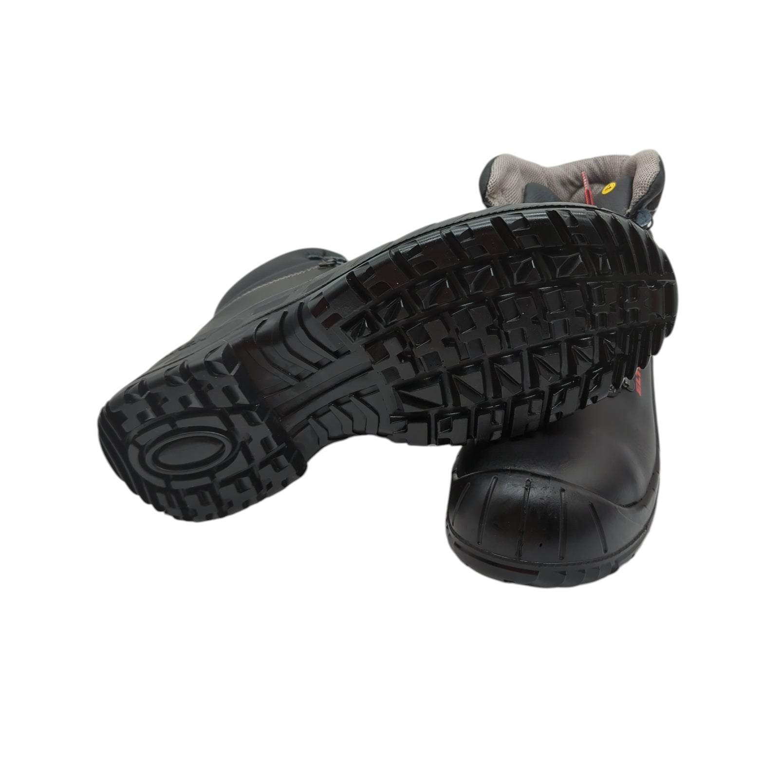 ELTEN RENZO XXW Mid ESD S3 Safety Boots Men Leather Black Size 44