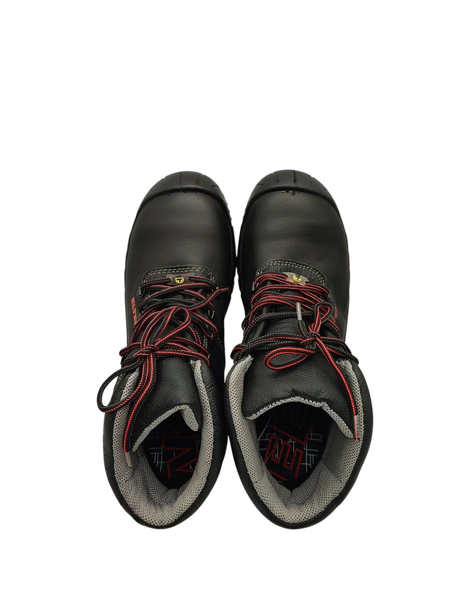 ELTEN RENZO XXW Mid ESD S3 Safety Boots Men Leather Black Size 44