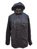 MAGCOMSEN Winterjacke Herren gefüttert Outdoor Fleece dunkelblau Gr.L